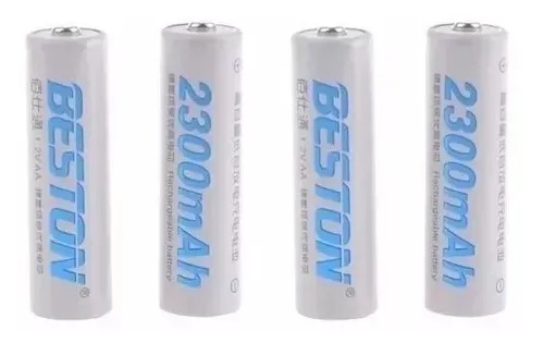 Miniatura 2 de Bateria Recargable Beston Aa X 4U 2300mA